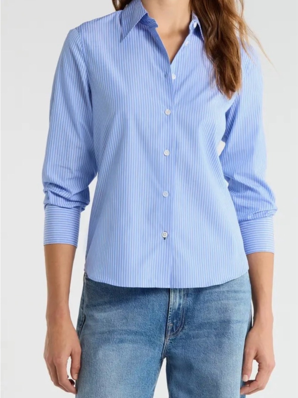 rag & bone Dayton Stripe Button-Up Shirt Size Large NWT